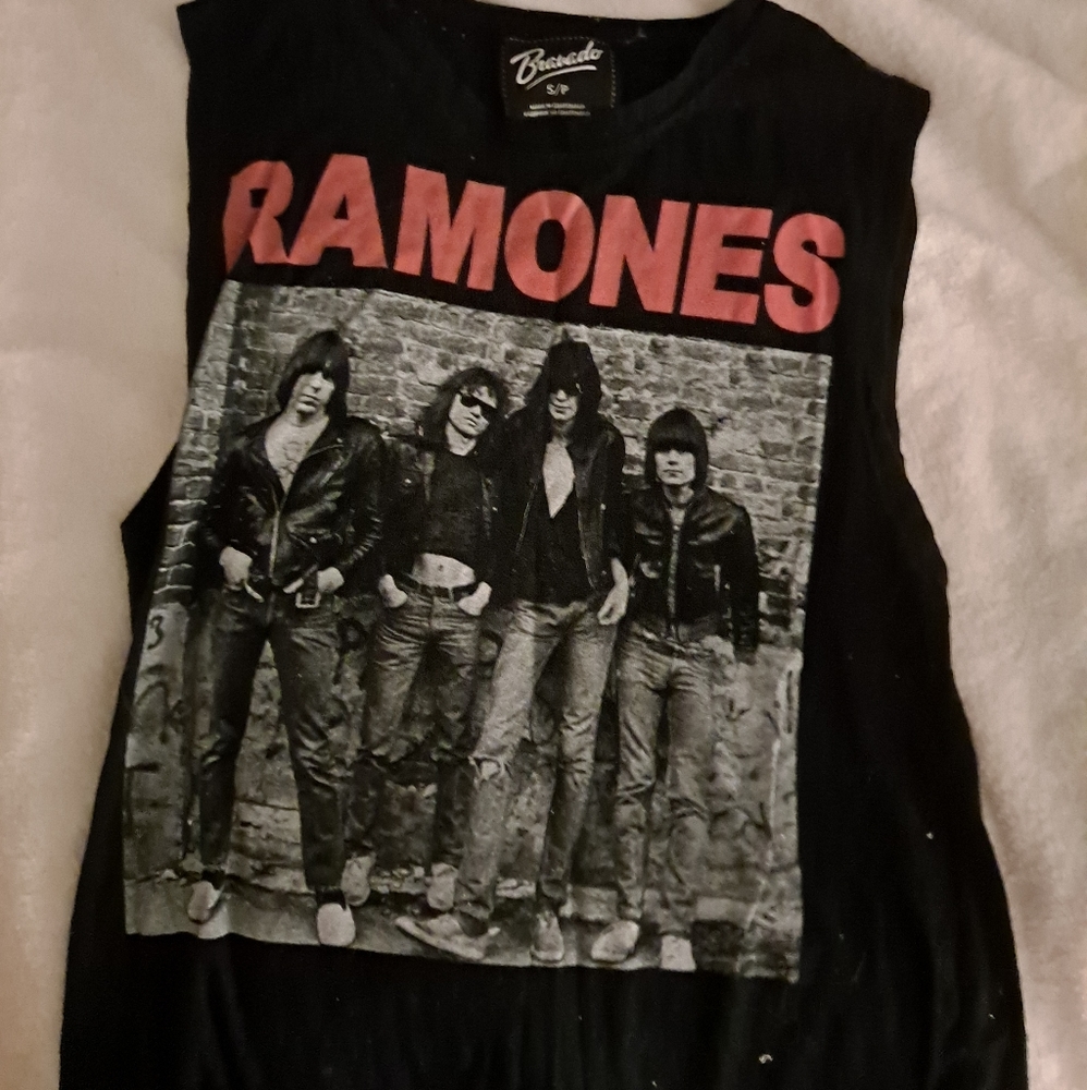 Ramones sleeveless T shirt